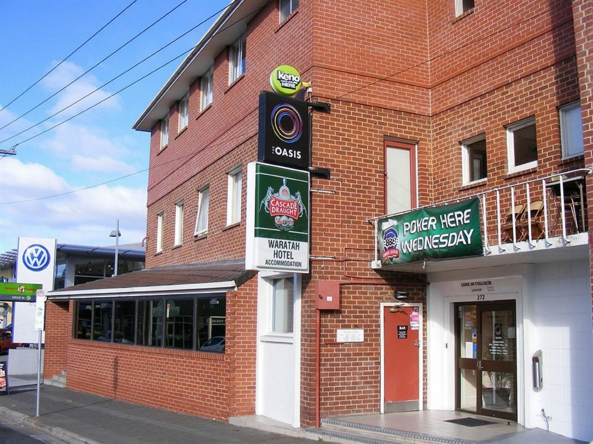 The Waratah Hotel Hobart Exterior foto